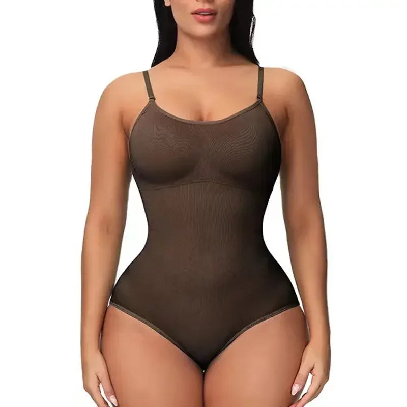 Seamless Sculpting Shapewear Bodysuit – Tummy Control & Butt-Lifting