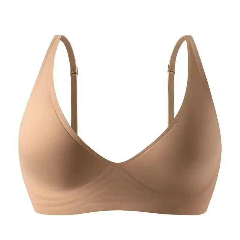 Seamless Deep-V Push-Up Bra – Lightweight, Breathable & Supportive