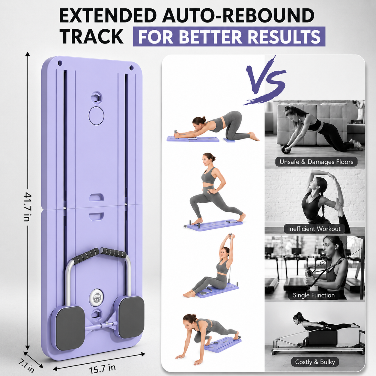 All-in-One Pilates & Core Training Boar ( Bundle )