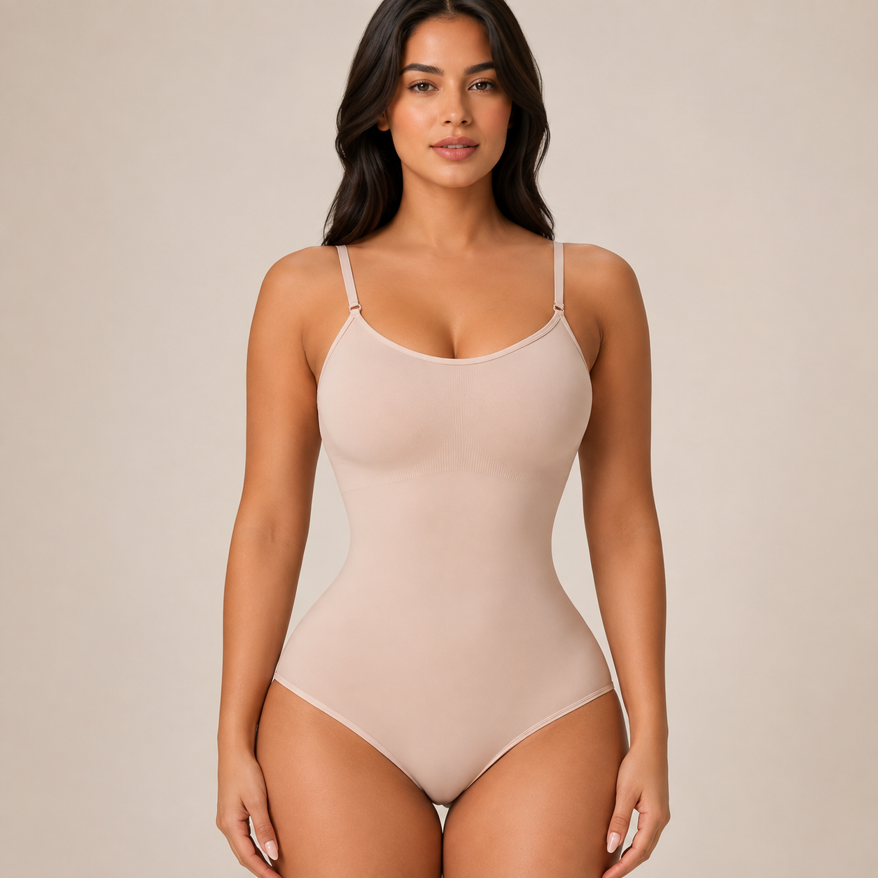 Seamless Sculpting Shapewear Bodysuit – Tummy Control & Butt-Lifting