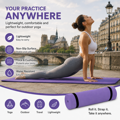 Premium Non-Slip EVA Yoga & Fitness Mat