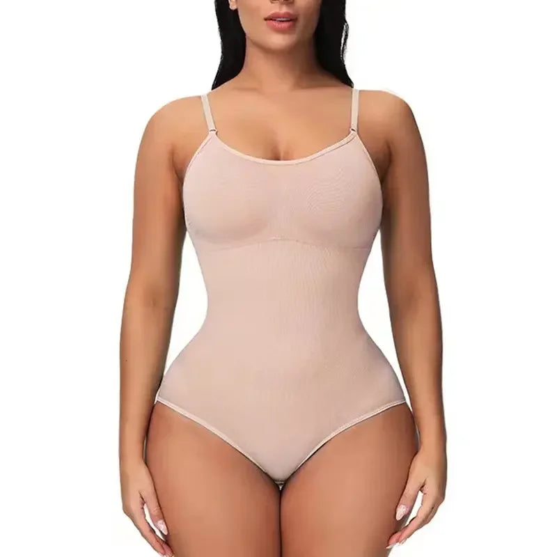 Seamless Sculpting Shapewear Bodysuit – Tummy Control & Butt-Lifting