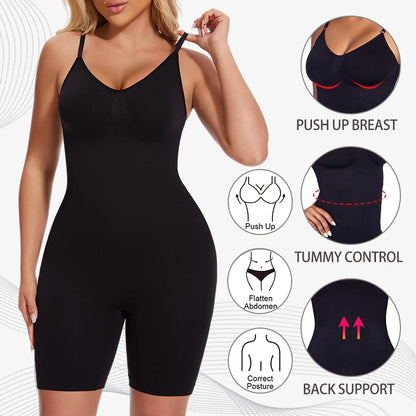 Seamless Sculpting Bodysuit – Tummy Control, Thigh Smoothing & Butt Lift