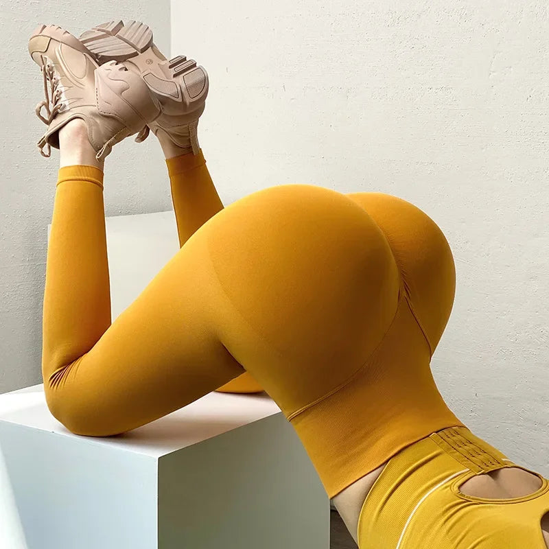High-Waisted Seamless Sculpting Leggings
