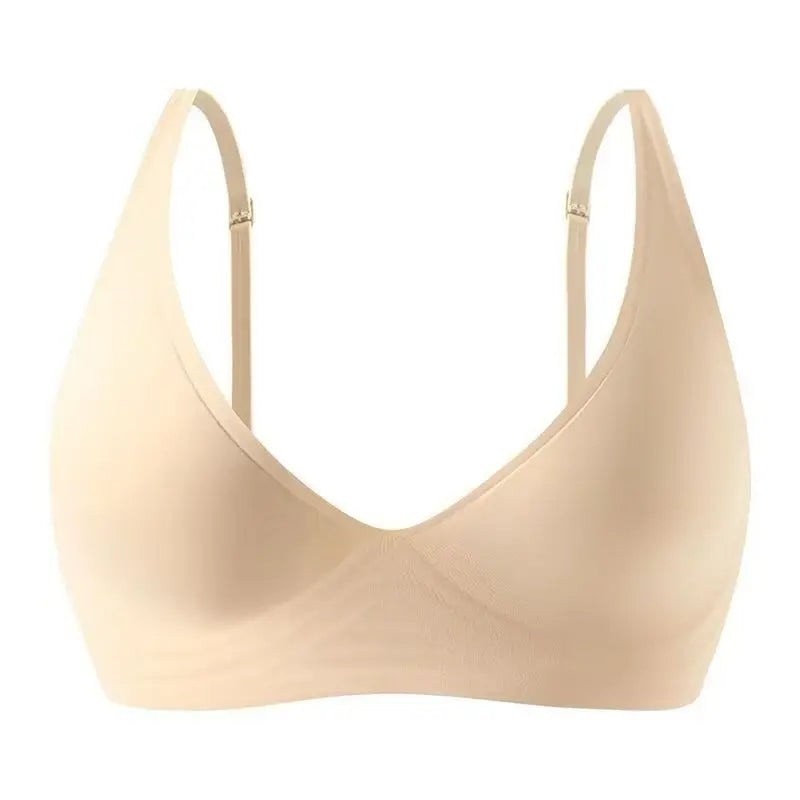 Seamless Deep-V Push-Up Bra – Lightweight, Breathable & Supportive