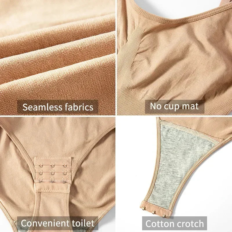 Seamless Sculpting Shapewear Bodysuit – Tummy Control & Butt-Lifting