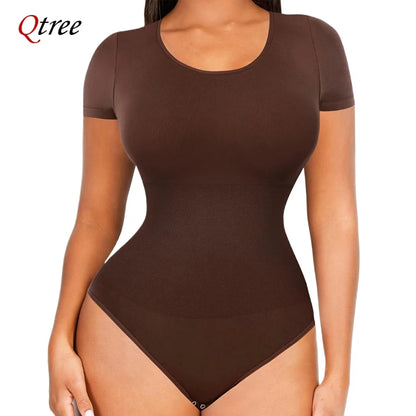 Seamless Sculpting Bodysuit – Tummy Control & Butt-Lifting Shapewear