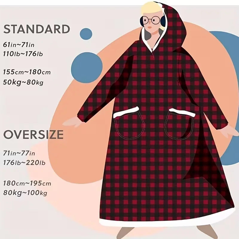 Avermate™ Wearable Flannel Blanket