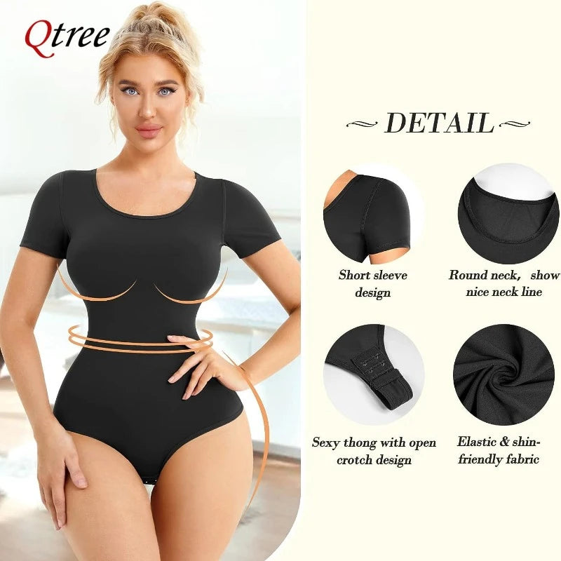 Seamless Sculpting Bodysuit – Tummy Control & Butt-Lifting Shapewear