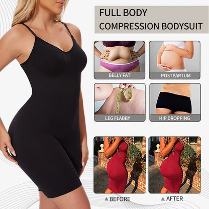 Seamless Sculpting Bodysuit – Tummy Control, Thigh Smoothing & Butt Lift