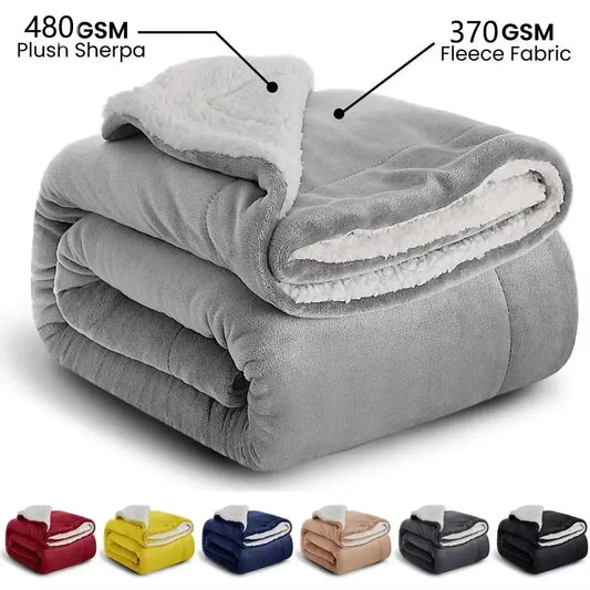 Avermate™ Sherpa Fleece Blanket