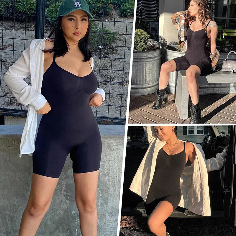 Seamless Sculpting Bodysuit – Tummy Control, Thigh Smoothing & Butt Lift