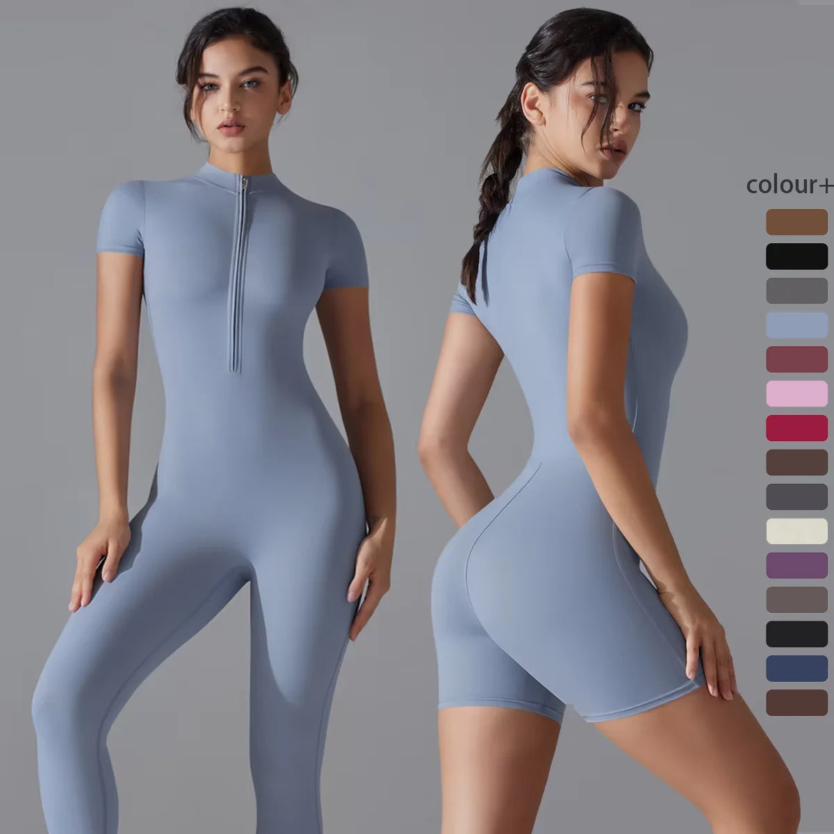 Women’s Sculpting Sports Bodysuit – Breathable, Quick-Dry & Workout Ready