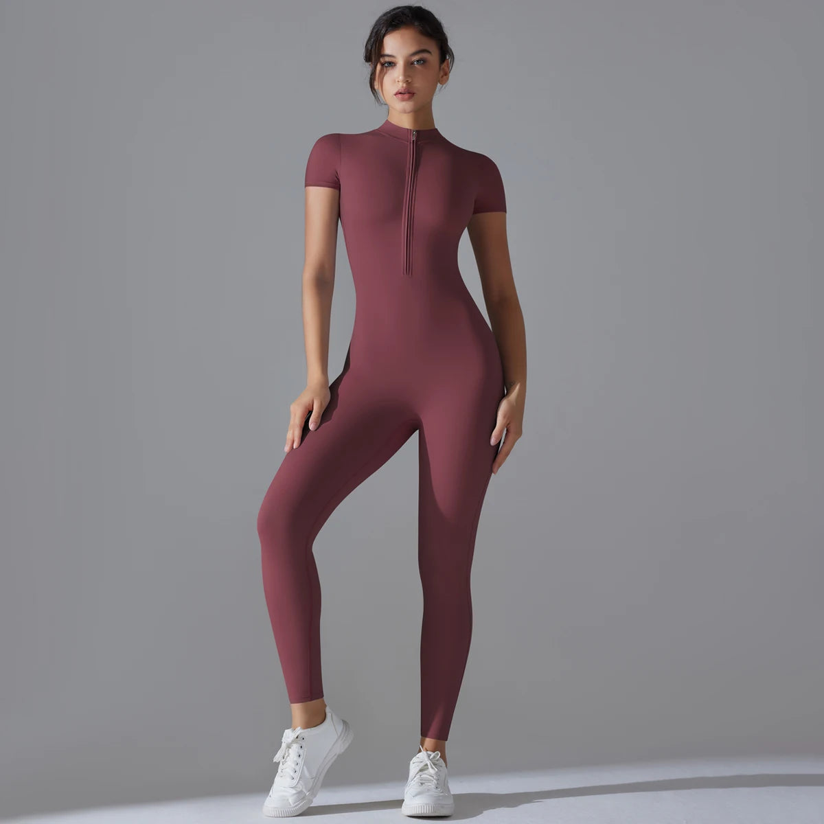 Women’s Sculpting Sports Bodysuit – Breathable, Quick-Dry & Workout Ready